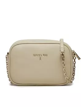 Наплечная сумка Patrizia Pepe, экрю