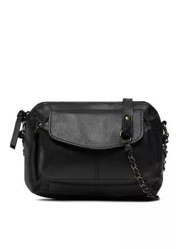 Наплечная сумка Pieces Pcnaina Leather Cross Body Fc Noos 17063358, черный