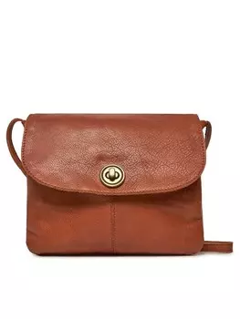 Наплечная сумка Pieces Totally 17138919, коричневый