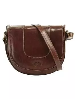 Наплечная сумка pik, коричневый