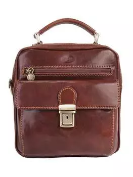 Наплечная сумка pik, коричневый