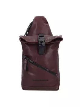 Наплечная сумка Piquadro, цвет dark brown