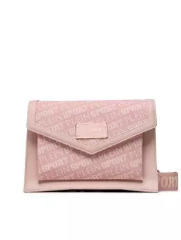Наплечная сумка Plein Sport Medium Flap Red Hill 2110095, розовый