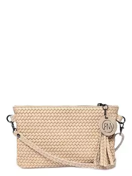 Наплечная сумка Roberta M., серо-коричневый