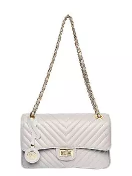 Наплечная сумка Roberta M., серый