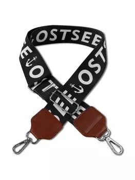 Наплечная сумка Robin Ruth Boho-Gurt schwarz, wei ca. 130cm