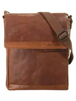 Наплечная сумка SPIKES & SPARROW, коричневый
