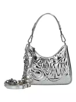 Наплечная сумка Steve Madden, серебряный