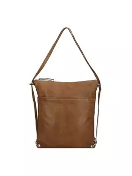 Наплечная сумка TASCHENDIEB Kohlmarkt 3 Schultertasche Leder 33 cm, цвет schoko