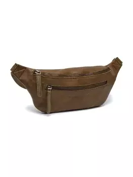 Наплечная сумка The Chesterfield Brand Severo Grteltasche Leder 33 cm, цвет olive green