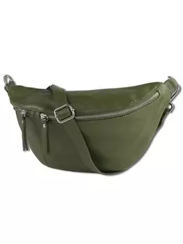 Наплечная сумка Toscanto Grteltasche Leder grn ca. 37cm