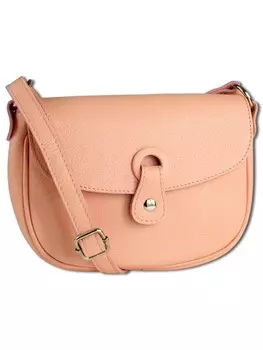 Наплечная сумка Toscanto Schultertasche, Umhngetasche Leder rosa ca. 21cm