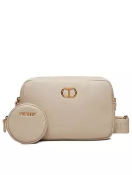 Наплечная сумка TWINSET 242TB7310, экрю