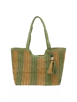 Наплечная сумка usha FESTIVAL, цвет green beige