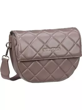Наплечная сумка Valentino Bags Saddle Bag Bigs MAT, серо-коричневый