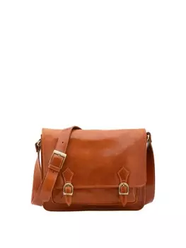 Наплечная сумка Viola Castellani, коричневый