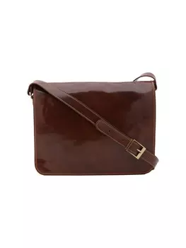 Наплечная сумка Viola Castellani, коричневый