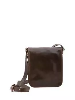 Наплечная сумка Viola Castellani, темно-коричневый