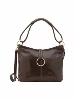 Наплечная сумка Viola Castellani, темно-коричневый