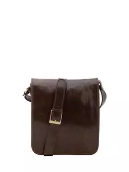 Наплечная сумка Viola Castellani, темно-коричневый