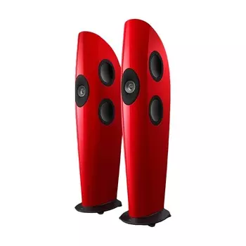 Напольная акустика KEF Blade One Meta, 2 шт, красный/серый