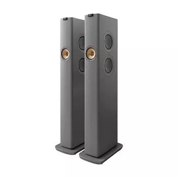 Напольная акустика KEF LS60 Wireless, 2 шт, титановый серый