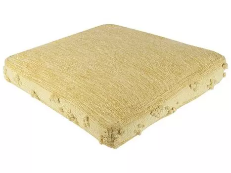 Напольная подушка Beliani CLONE, 60x60x60 см, желтый