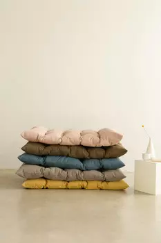 Напольная подушка из хлопка cielo Really Nice Things, розовый