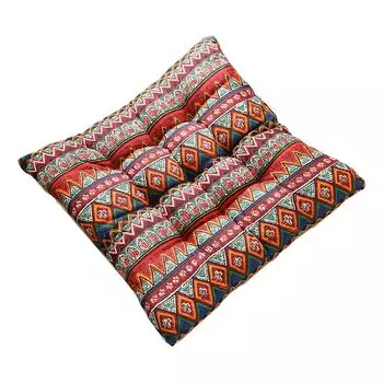 Напольная подушка, мягкая высокоэластичная офисная подушка на стул, толстая подушка для сиденья для сада-F Stuttg, мультиколор