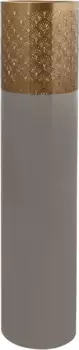 Напольная ваза Kayoom "Напольная ваза Art Deco 1145", (1 шт.) 25х121х25 см, 25 см, золотой/серый