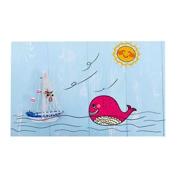 Напольный коврик для ванной комнаты, быстросохнущий мультфильм, сильное водопоглощение, декоративная протирка, чистый коврик с принтом животных для гостиной, приветственный коврик для дома-C, размеры: 80x120 см Stuttg, мультиколор