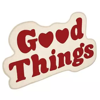 Напольный коврик с высокой впитывающей способностью, абсорбирующий маслостойкий, маслостойкий, противообрастающий, устойчивый к царапинам, коврик для пола с буквенным рисунком для ванной комнаты - красный B, размеры: 40x60 см Stuttg, мультиколор