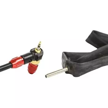 Напольный насос со стальным приводом Lezyne, цвет Metallic Silver