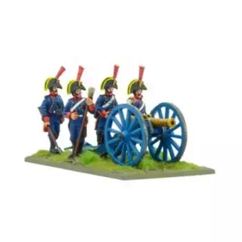 Наполеоновская испанская пешая артиллерия, 8 пдр, Black Powder - Napoleonic Wars 1789-1815 - Core & Assorted (28mm)