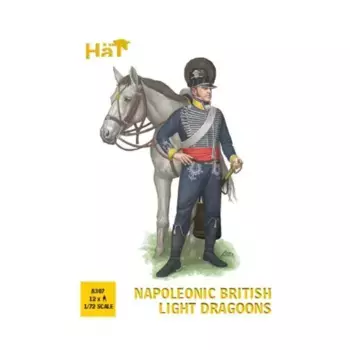 Наполеоновские британские легкие драгуны, Historical Plastic Military Figures - Napoleonic (1:72) (Hat Industries)