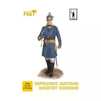 Наполеоновское австрийское пехотное командование, Historical Plastic Military Figures - Napoleonic (1:72) (Hat Industries)