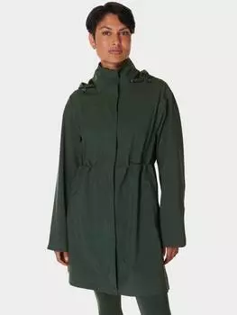 Направляющая водонепроницаемая куртка-парка Sweaty Betty, цвет Trek Green