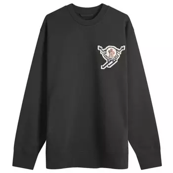 Ная толстовка 1952 года Moncler, черный