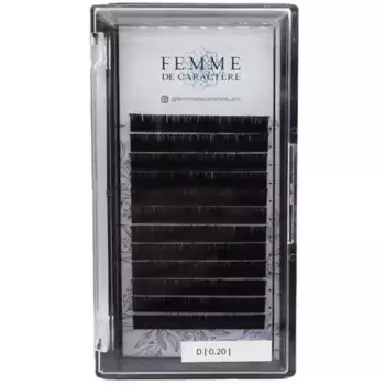Наращивание ресниц Femme De Caractere Classic Eyelash Extensions 13mm 0.20-D Femme De Caractre