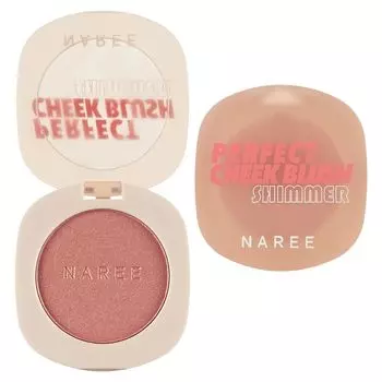 Naree Румяна Perfect Cheek Shimmer 4г. 08 Розовое Шампанское, Pink Champagne