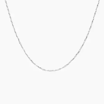 Нарисовал 16-дюймовое ожерелье из витой цепи Brilliant Earth