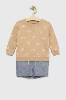 Наряд для новорожденного Gap, бежевый