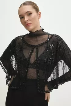 Нарядная накидка Answear.Lab, черный