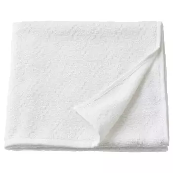 NRSEN НЭРСЕН Банное полотенце, белый, 55x120 см IKEA