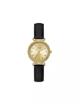 Наручные часы 32 мм с кристаллами GUESS USA, нейтральный цвет