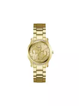 Наручные часы Annette 36 мм GUESS USA, золотой