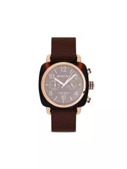 Наручные часы Clubmaster Classic 40 мм Briston, коричневый