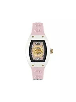 Наручные часы Crypto Queen CHERRY BLOSSOM ICE QUEEN 44 мм Philipp Plein, розовый