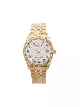 Наручные часы Date Superlative 38 мм Philipp Plein, серебряный