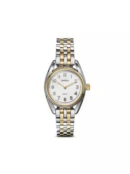 Наручные часы Derby 30.5 мм Shinola, серебристый